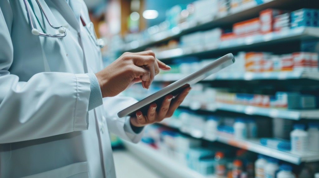 Pharmacist providing personalised patient care